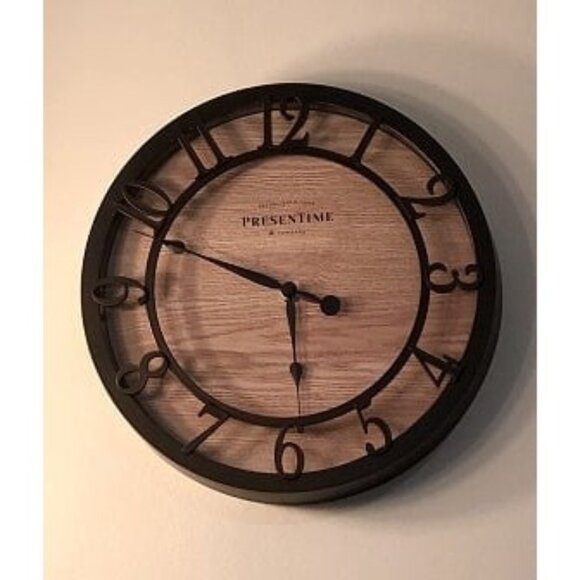 New 10" Farmhouse Series Wall Clock, Cottage Style, Vintage Design - Picture 1 of 1